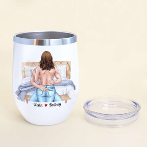 If It's Dirty Kinky Naughty Messy Funny Couple Personalized Tumbler Cup - Wine Tumbler - GoDuckee