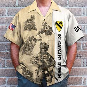 I May Not Have A PHD But I Do Have A DD-214, Personalized Veteran Hawaiian Shirt, Custom Military Unit - Hawaiian Shirts - GoDuckee
