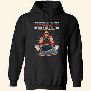 Never Skip Leg Day Gym Shirts, Gift For Gymer - Shirts - GoDuckee