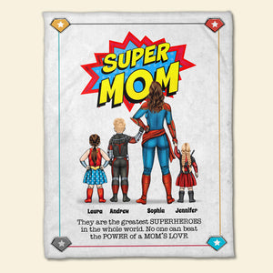 Family Personalized Blanket 02HUDT250323TM - Blanket - GoDuckee