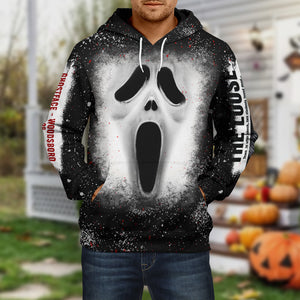 Custom Horror Movie Character Masks 3D Shirts, Halloween Gift For Fan - AOP Products - GoDuckee