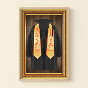 Personalized Graduation Uniform Canvas Print, Gift For Graduates - Poster & Canvas - GoDuckee
