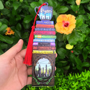 Personalized Outlander Bookmark Gift For Book Lover 2 - Go Tell The Bees That I Am Gone - Bookmarks - GoDuckee
