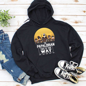 This Is The Way - Personalized Family Shirt, Father's Day Gift For Dad, Grandpa - Shirts - GoDuckee