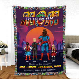 Gift For Family 03DNDT030423TM Personalized Blanket - Blanket - GoDuckee