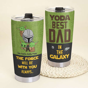 Happy Daddy Day Gift Personalized Tumbler 02HUDT130423HH - Tumbler Cup - GoDuckee