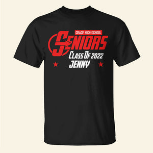 Graduate Seniors Class Of - Personalized Shirts - Shirts - GoDuckee