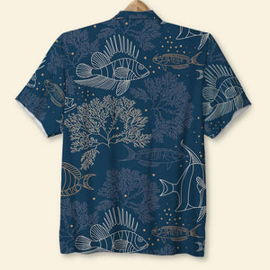 Couple Photo Personalized Hawaiian Shirt Aloha Shirt - Hawaiian Shirts - GoDuckee