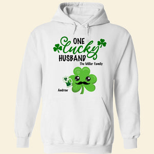 One Lucky Family, Patrick Day Family T-shirt Hoodie Sweatshirt - Shirts - GoDuckee