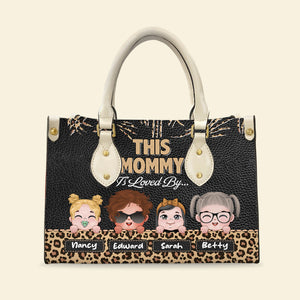 Family Love, Children Leather Bag Gift 03OHDT100223HH - Leather Bag - GoDuckee