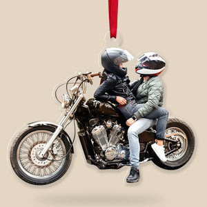 Custom Motorcycle Ornament, Christmas Tree Decor - Ornament - GoDuckee