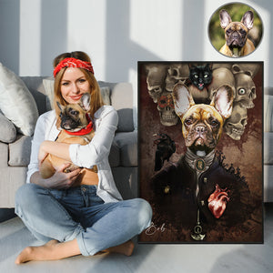 Edgar Allan Poe Custom Face Photo Poster - Poster & Canvas - GoDuckee