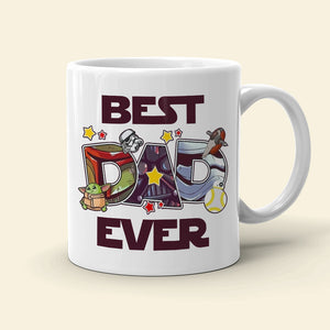 Best Dad Family Gift 07NADT140423 White Mug - Coffee Mug - GoDuckee