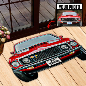 Custom Car Muscle Car Custom Shape Doormat - Doormat - GoDuckee