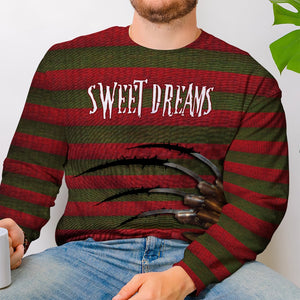 Halloween Nine Ten Never Sleep Again, All Over Print Shirt, Gift for Horror Fans - AOP Products - GoDuckee