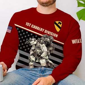 I am Not A Hero Not A Legend, Personalized All Over Print Products, Gifts for Veterans, Military, Custom Military Unit - AOP Products - GoDuckee