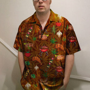 BBQ Hawaiian Shirt - I'd smoke that - Hawaiian Shirts - GoDuckee