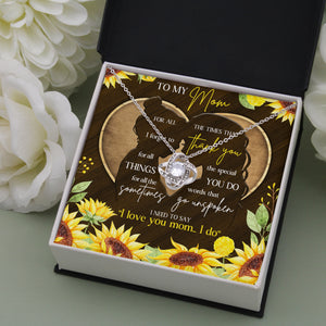 To My Mom, Gift For Mom, Mom And Daughter Necklace, Mother's Day Gift - Jewelry - GoDuckee