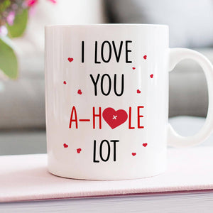 I Love You, Personalized Mug, Gift For Funny Couple - Coffee Mug - GoDuckee