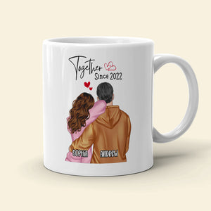 You Are My Person Personalized White Mug, Couple Gift - Coffee Mug - GoDuckee