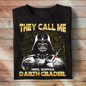 Call Me Grader, Personalized Funny Shirt for Teachers - Shirts - GoDuckee