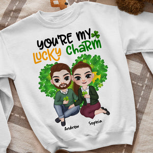 You Are My Lucky Charm Personalized Shirt, Couple Gift - Shirts - GoDuckee