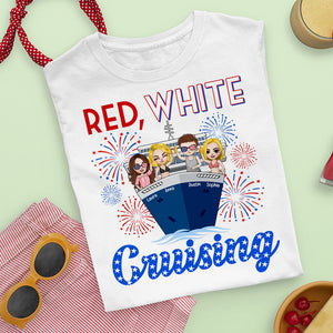Red, White Cruising - Personalized Shirts - Shirts - GoDuckee