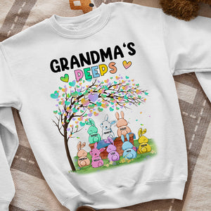 Grandma's Peeps, Personalized Shirt, Easter Gift For Grandma - Shirts - GoDuckee
