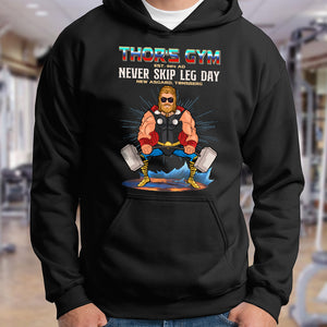 Never Skip Leg Day Gym Shirts, Gift For Gymer - Shirts - GoDuckee
