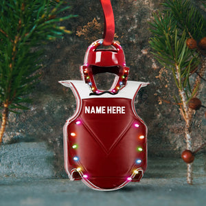 Taekwondo Sparring Gear - Personalized Christmas Ornament - Ornament - GoDuckee