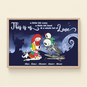 This Is Us Horror Family 03QHDT190423 Personalized Canvas Poster - Poster & Canvas - GoDuckee