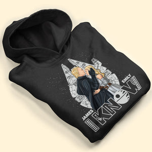 Galaxy Couple 04huti261222tm Personalized Shirt - Shirts - GoDuckee