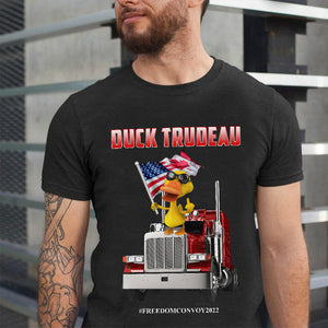 Trucker Cool Yellow Duck On A Truck Shirt - Shirts - GoDuckee
