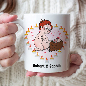 I Love You Not Just Because You Have An Amazing Penis - Personalized Couple Mug - Gift For Couple - Coffee Mug - GoDuckee