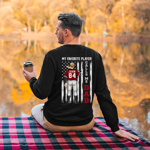 My Favorite Player Call Me Dad Personalized Shirt, Gift For Father's Day - Shirts - GoDuckee