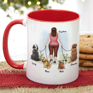 Dear Mom You Are The Best Dog Mom Ever - Personalized Dog Mom Mug - Gift For Dog Lovers - Coffee Mug - GoDuckee