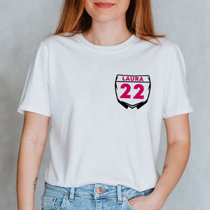 Motocross Princess Helmet Jersey Protection Lip Gloss - Personalized Shirts - Gift for Motocross Girl - Shirts - GoDuckee