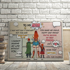 Mother's Day 01nali170323tm Personalized Canvas Print - Poster & Canvas - GoDuckee