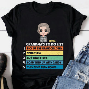 Grandma Personalized Shirt T-shirt Hoodie Sweatshirt, Gift For Grandma Mother 05HUDT010423HH - Shirts - GoDuckee