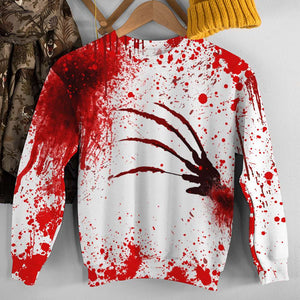 Blood Splatter Shirts - It's Fine Everything Is Fine All - For Horror Movies Fan - AOP Products - GoDuckee