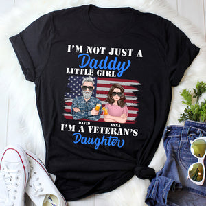 I'm Not Just A Daddy I'm A Veteran's Daughter/Son, Personalized Shirts, Military Father's Day Gifts 02ntqn260522 - Shirts - GoDuckee