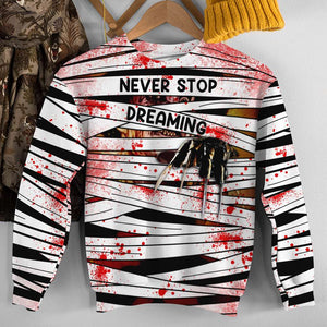 Never Stop Dreaming All Over Print Products - AOP Products - GoDuckee