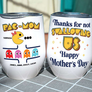 Mom Happy Day 05HTTI170423 Personalized Coffee Mug Accent Mug Wine Tumbler - Coffee Mug - GoDuckee