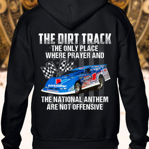 The Only Place Where Prayer and The National Anthem Are Not Offensive, Personalized Shirt, Gifts for Racing Lovers - Shirts - GoDuckee