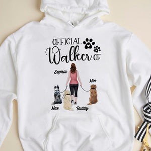 Official Walker Of Pets T-shirt Hoodie Sweatshirt - Shirts - GoDuckee