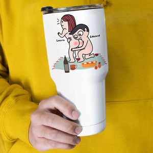 I Really Love Your Butt Personalized Mug, Funny Gift For Couple - Coffee Mug - GoDuckee