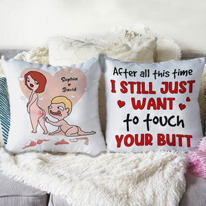 After All This Time, Personalized Pillow, Gift For Funny Couple - Pillow - GoDuckee