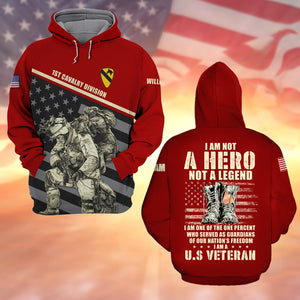 I am Not A Hero Not A Legend, Personalized All Over Print Products, Gifts for Veterans, Military, Custom Military Unit - AOP Products - GoDuckee