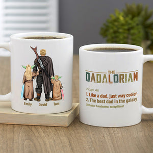 Like A Dad Family Gift 02HUDT220423HH White Mug - Coffee Mug - GoDuckee