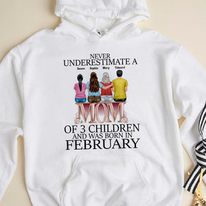 Never Underestimate A Mom Personalized Shirt, Gift For Mother - Shirts - GoDuckee